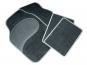 Eufab Autoteppich-Set Diamant schwarz-grau