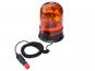 EUFAB Rundumleuchte orange mit Magnetfuss+Saugnapf