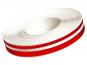 Eufab Zierst  rot Doppelst  10 m x 1,25 cm