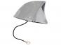 Eufab Autoantenne Shark Chrom glänzend