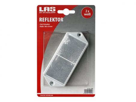 LAS Reflektor, rechteckig, zum Schrauben 