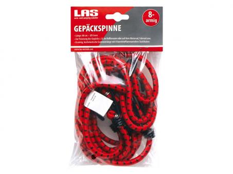 LAS Gepäckspinne 8-armig, 80 cm, ¯ 8mm 