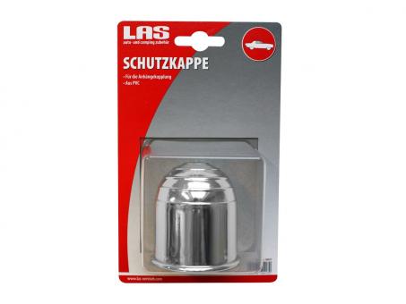 LAS Schutzkappe für die Kupplungskugel, verchromt 
