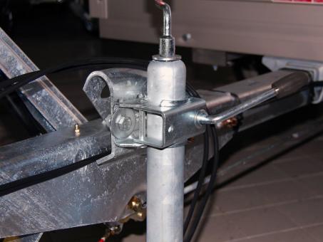 LAS Halter Stützrad und Abstellstütze 