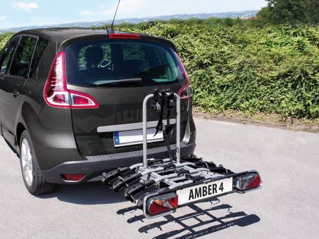 Eufab Fahrradträger AMBER IV für Anhängekupplung 