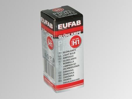 Eufab Halogen-Autolampe H1, 55 Watt fürs Fernlicht 
