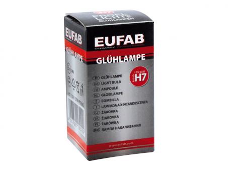Eufab Halogen-Autolampe H7, 55 Watt fürs 