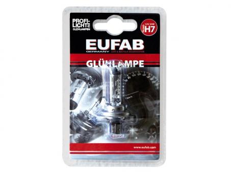 Eufab Halogen-Autolampe H7, 55 Watt fürs 