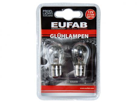 Eufab Brems- und Schlusslicht mit einem Glühfaden 2er-Set 
