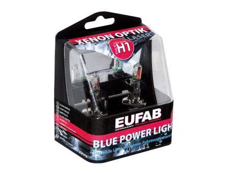 EUFAB Blue Power Light" 12V 55W H1 P14,5S, 2 Stck. 