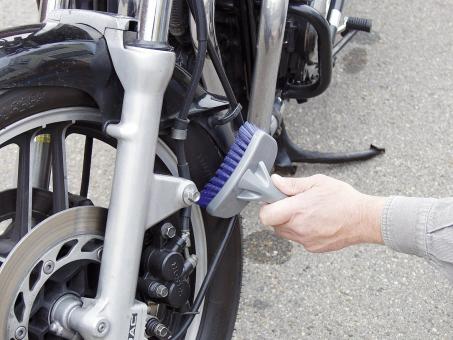 APA Reifenbürste Silver-Wheel Bürste Haarbürste 
