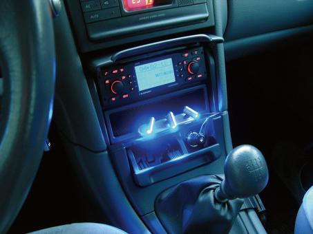 EUFAB LED-Beleuchtung für Innen blau 12V 