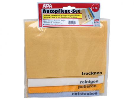 APA Tuch-Autopflege-Set, 4-teilig 
