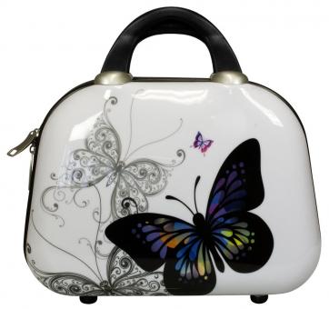 Die Koffermarke Beautycase Butterfly 