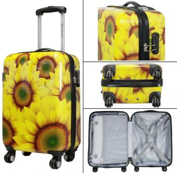 Die Koffermarke Polycarbonat-Kofferset 2-teilig Sunflower 