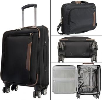 Die Koffermarke Nylon-Reiseset 3-teilig Maui schwarz 