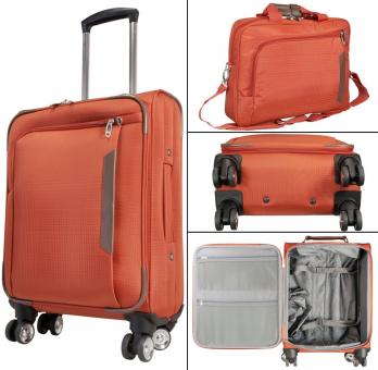 Die Koffermarke Nylon-Reiseset 3-teilig Maui orange 