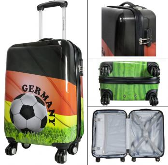 Die Koffermarke Polycarbonat Kofferset Fußball 3teilig 