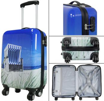 Die Koffermarke Polycarbonat Kofferset 2-teilig Strandkorb 