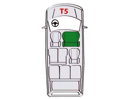 Eufab Schonbezug-Set für VW T5, 4-teilig 