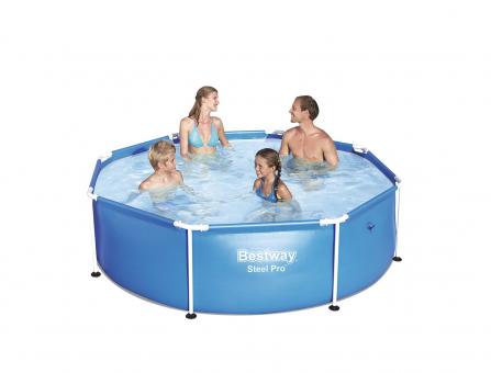 Bestway Frame Pool Steel Stahlpool Pro 244X61 Cm 