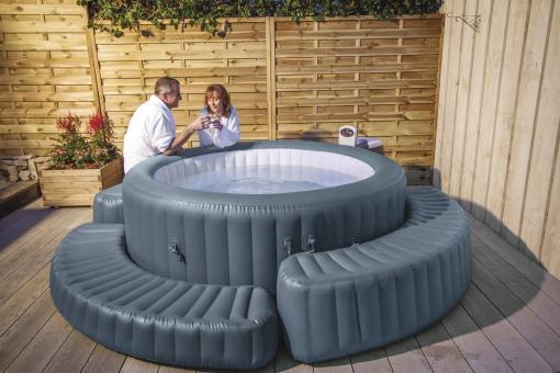 Bestway Aufblasbare Lay-Z-Spa -Einfassung Pool 