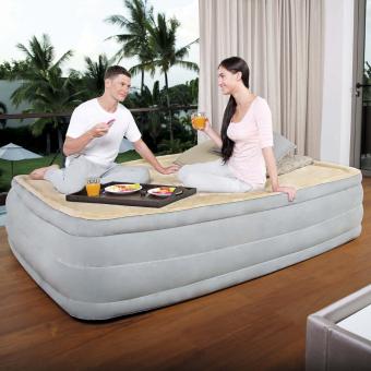 Bestway Luftbett Foamtop Comfort Queen-Size 203x152x46 