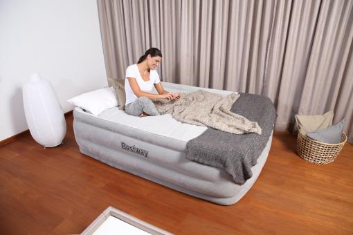 Bestway luftbett night rest queen-size 203 cmx152 cmx56 cm 
