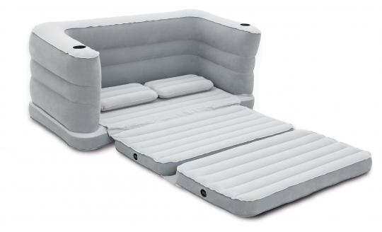 Bestway luftsofa multi max ii , 200x160x64 cm, 2 kissen 