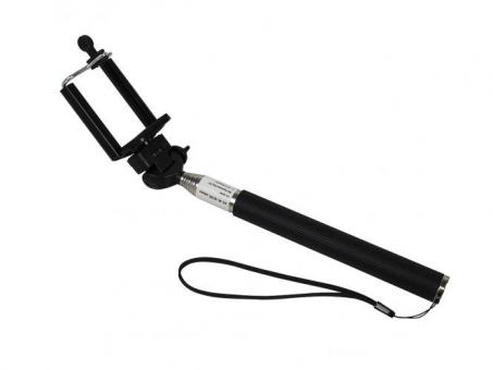 Selfie Stick schwarz, für Fotos und Videoss 