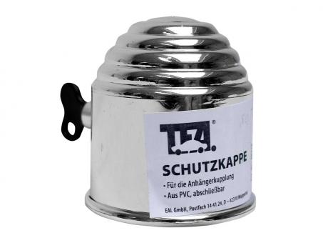TFA Kugelkupplungsschutzkappe, PVC, verchromt abschließbar 