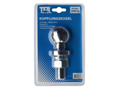 TFA Kupplungskugel bis 2000 kg 