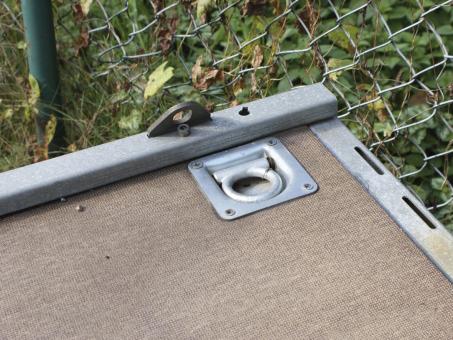 TFA Zurrmulde mit Ring und Feder, verzinkt 