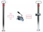 LAS Stützfuß mit Stützfußhalter 