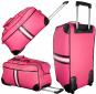 Die Koffermarke Tarpaulin-Trolleytasche Amsterdam pink 