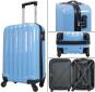 Die Koffermarke Polycarbonat-Kofferset 3-teilig Miami blau 