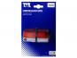 TFA Umrissleuchte rot/weiß, 92x43x37mm 