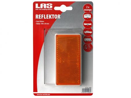 LAS Reflektor, rechteckig, zum Kleben 