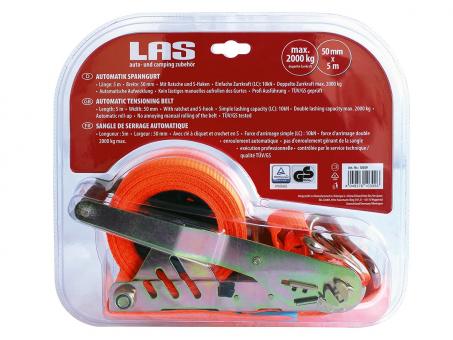 LAS Automatik-Spanngurt orange 