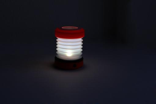 Eufab LED Campinglaterne rot 