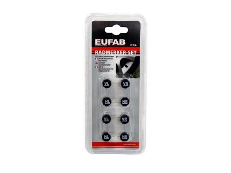 Eufab Radmerker-Set 8-tlg. 