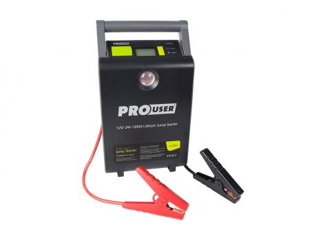 Prouser Lithium Power Pack Li1200A Starthilfe Booster 