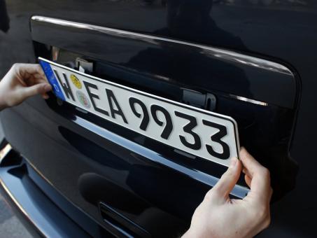 Eufab Befestigungs- für KFZ-Kennzeichen Simple Fix 