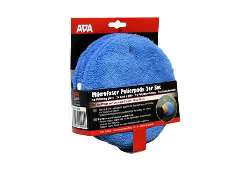 APA Mikrofaser Polierpads 2-Er Set Reinigung 