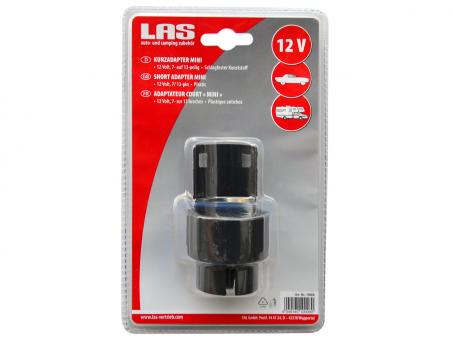LAS Kurzadapter Mini 7 auf 13-polig, aus Kunststoff 