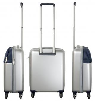 Die Koffermarke Polycarbonat Weekender Portland dunkelblau 