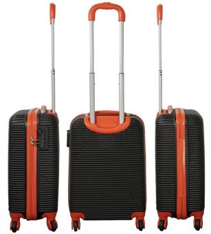 Die Koffermarke ABS-Kofferset 3-teilig Santorin orange 