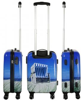Die Koffermarke Polycarbonat-Kofferset 3-teilig Strandkorb 