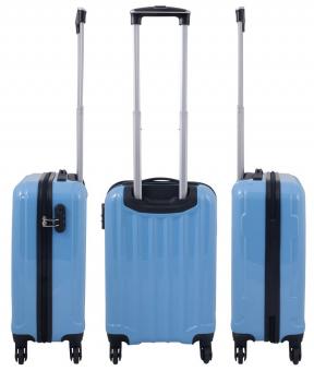 Die Koffermarke Polycarbonat-Kofferset 3-teilig Miami blau 