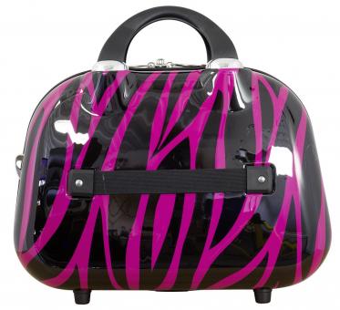 Die Koffermarke Polycarbonat Beautycase Zebra pink 